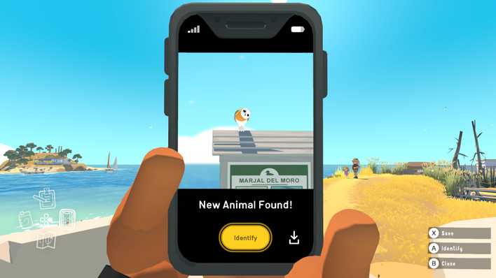 A picture of an owl in the game